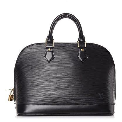 Louis Vuitton Epi Alma PM Black 1 of 12