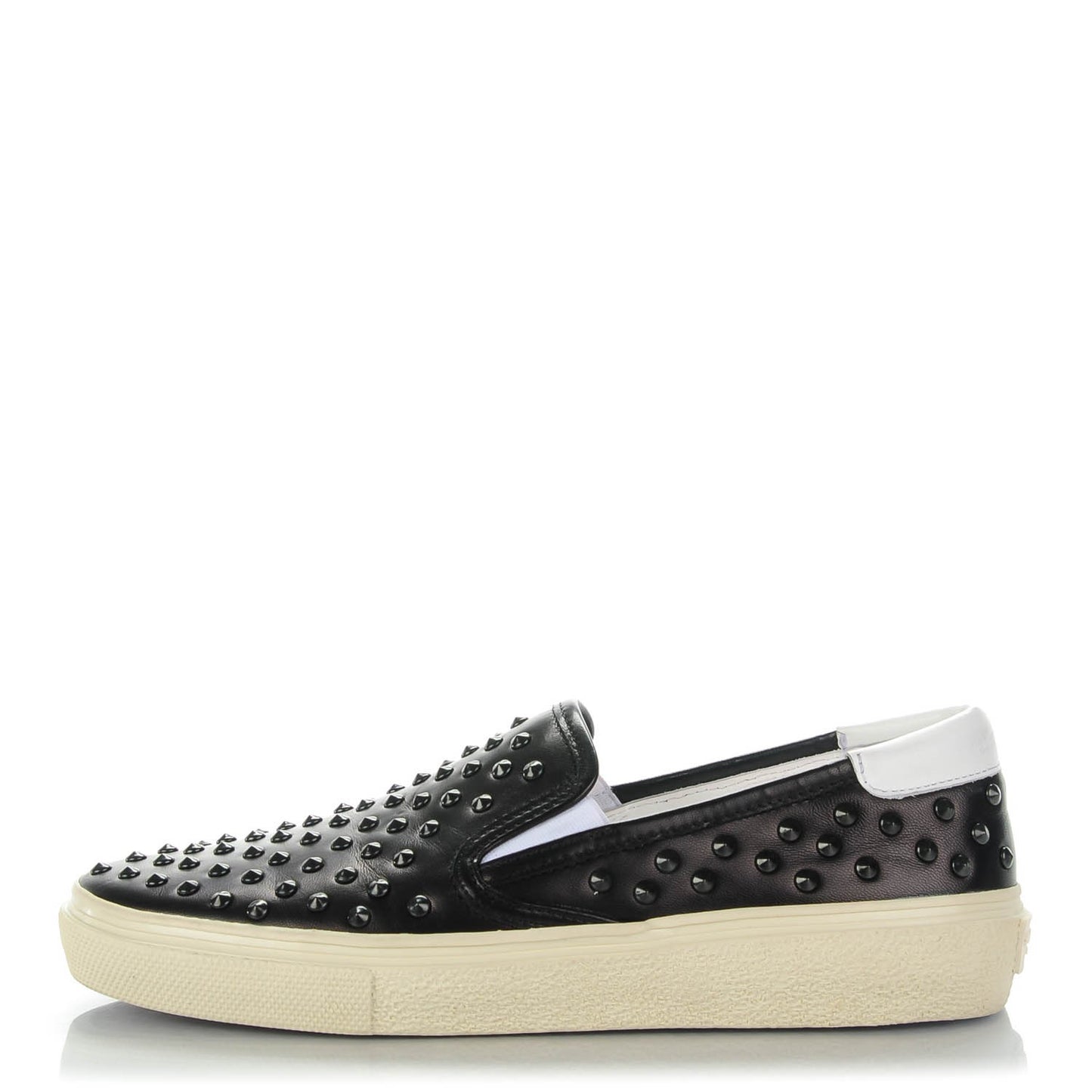 Canvas Star Studded Espadrilles 36 Black