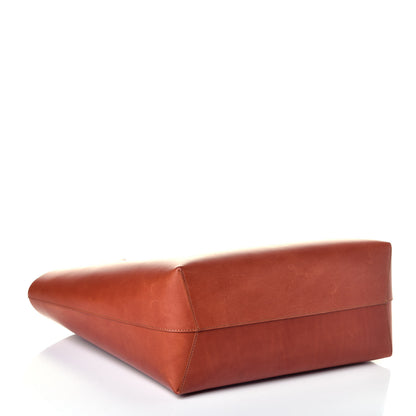 Mansur Gavriel Calfskin Large Shopping Tote Brandy Avion 3 of 7