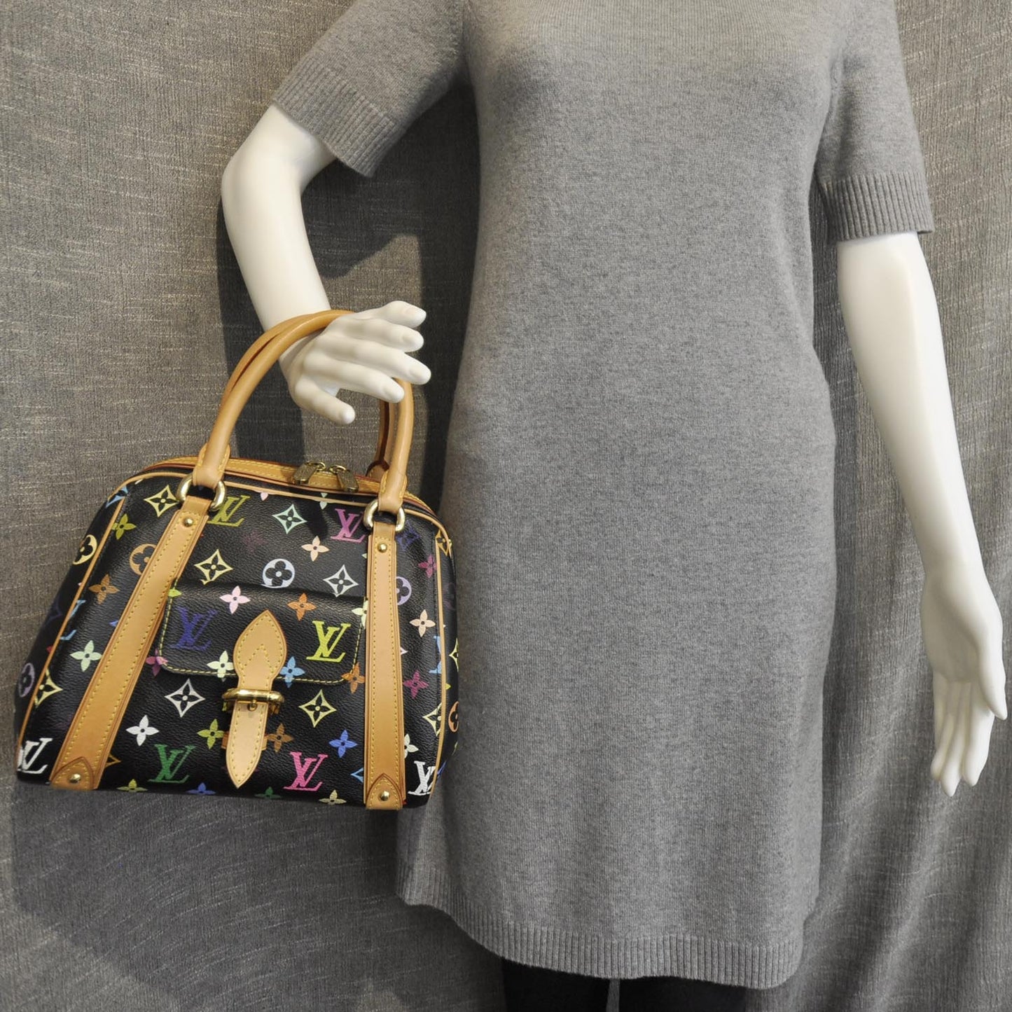 Monogram Multicolor Priscilla Black