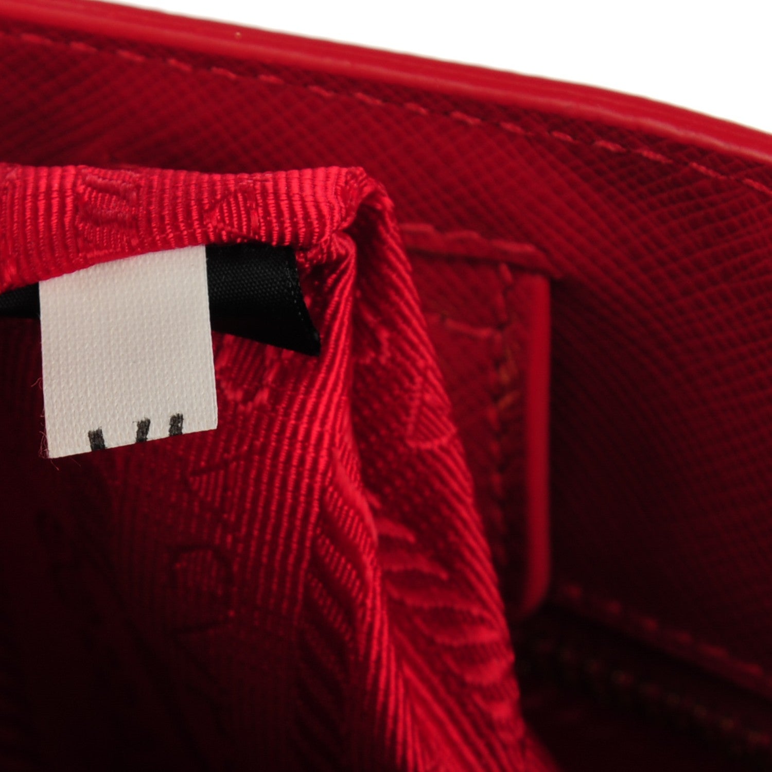 Prada Saffiano Lux Large Tote Fuoco 10 of 10