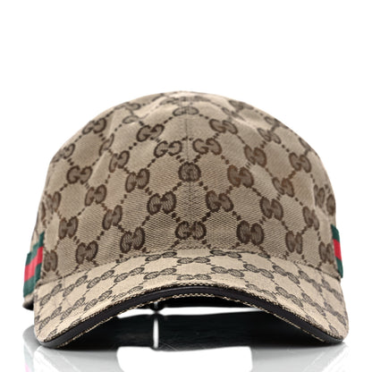 Gucci Monogram Web Baseball Hat L Beige Cocoa 2 of 6