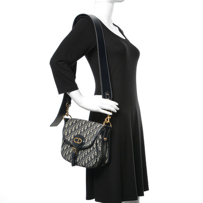 Christian Dior Oblique Crossbody Navy Blue 2 of 8