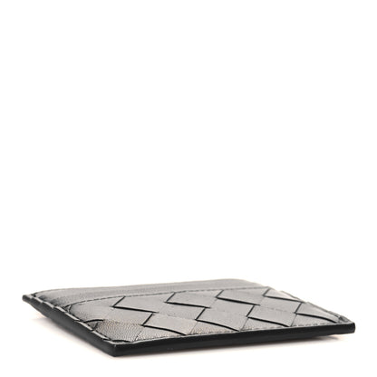 Bottega Veneta Nappa Intrecciato VN Card Case Black 4 of 7