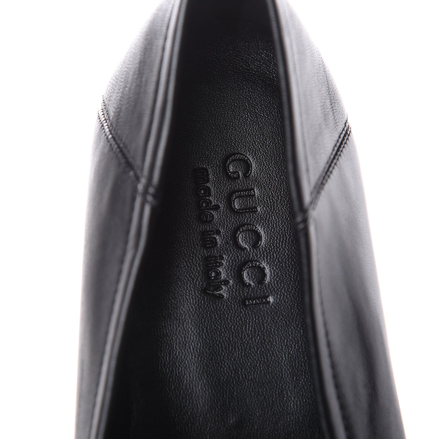 Lambskin Wolf Embroidered Mens Brixton Horsebit Loafers 7 Black