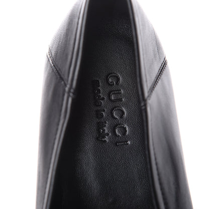 Gucci Lambskin Wolf Embroidered Mens Brixton Horsebit Loafers 7 Black 8 of 10
