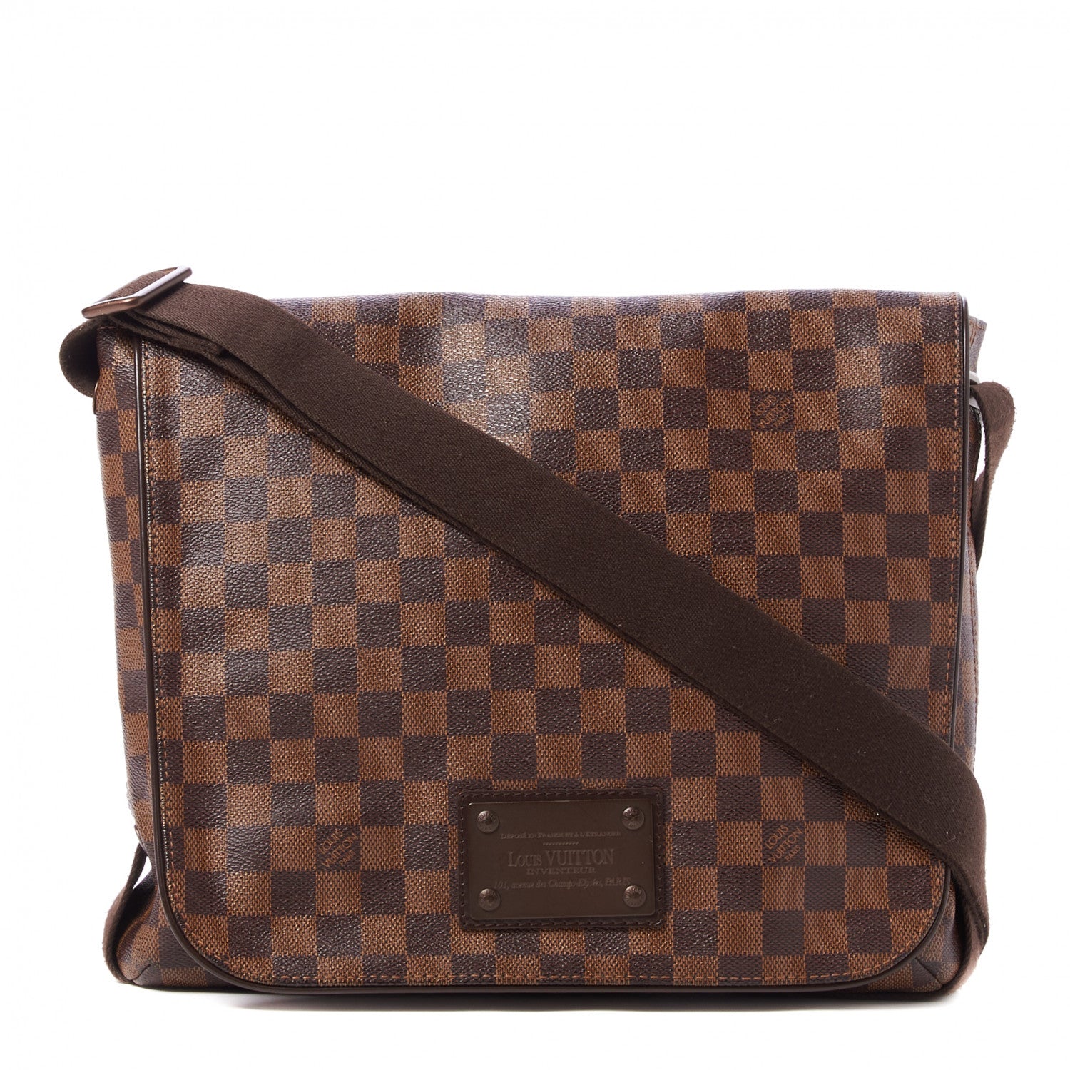 Louis Vuitton Damier Ebene Brooklyn MM 1 of 9