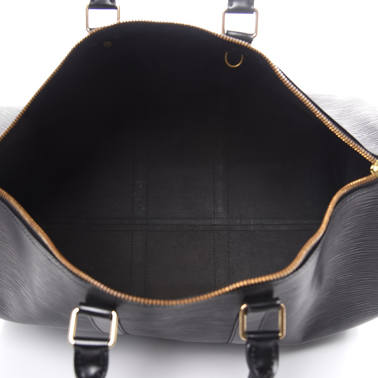 Louis Vuitton Epi Keepall 45 Black 6 of 27