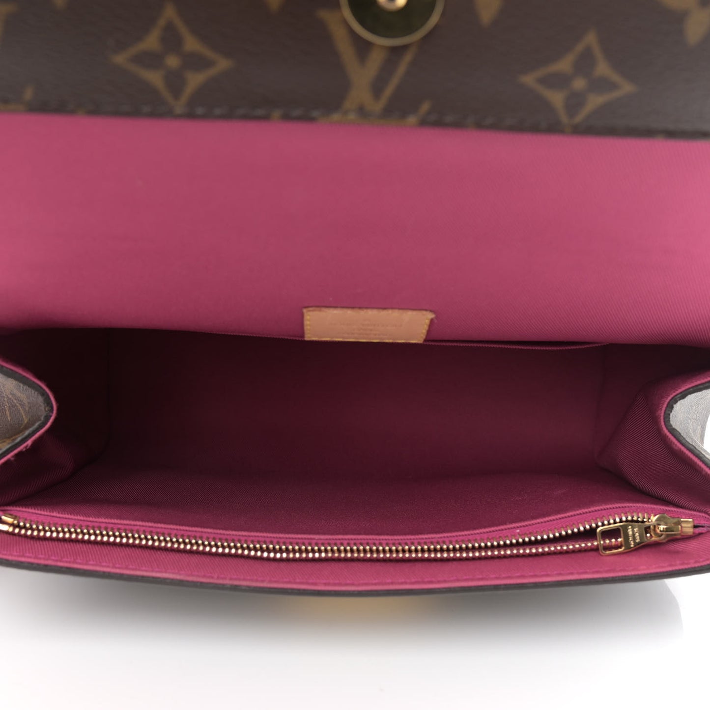 Monogram Cluny BB Bordeaux Fuchsia