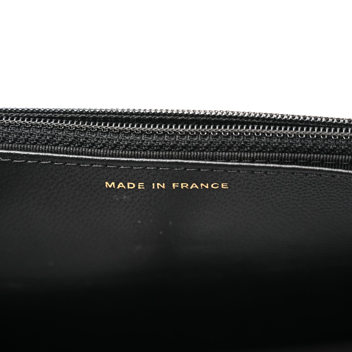 Goatskin Quilted Quilted Like A Wallet Wallet On Chain WOC Black