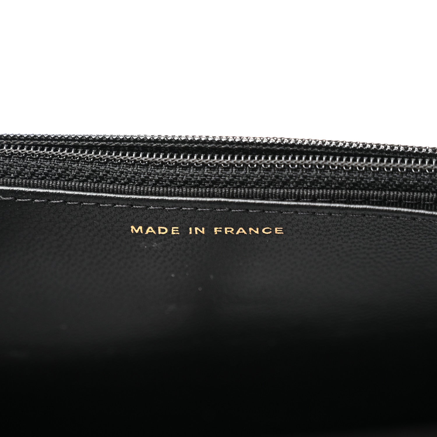 Chanel Goatskin Quilted Quilted Like A Wallet Wallet On Chain WOC Black 7 of 12