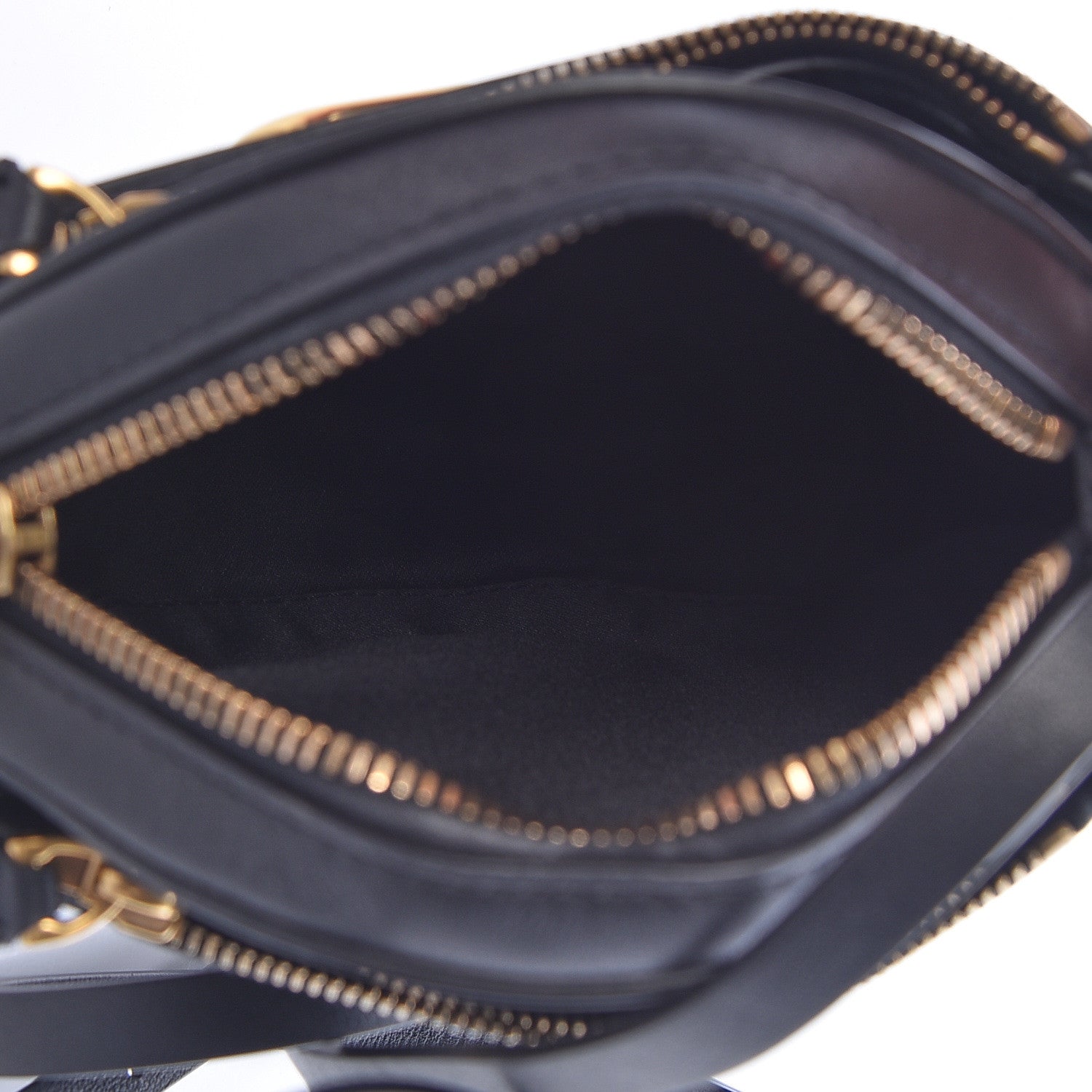 Valentino Garavani Calfskin VLogo Round Crossbody Bag Black 5 of 10