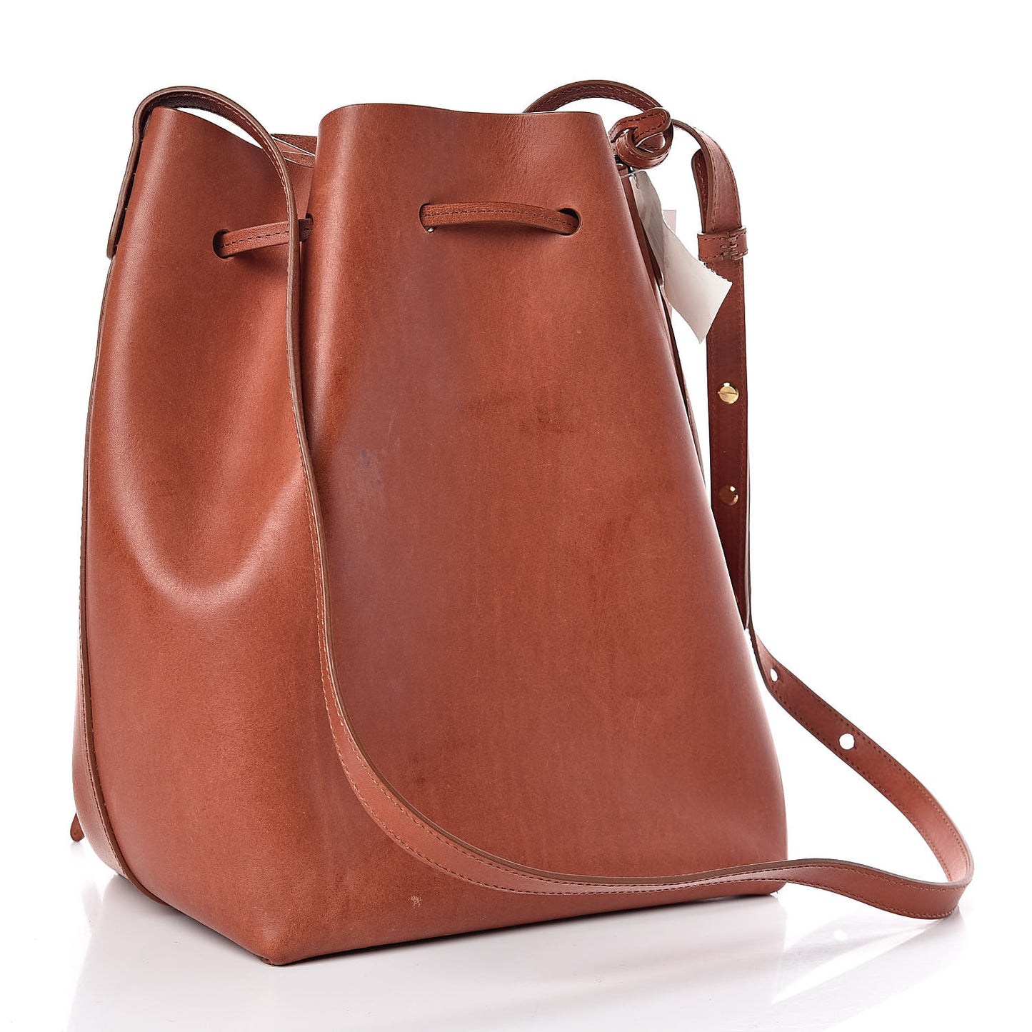 Calfskin Bucket Bag Brandy