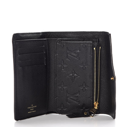 Louis Vuitton Empreinte Compact Curieuse Wallet Black 5 of 8