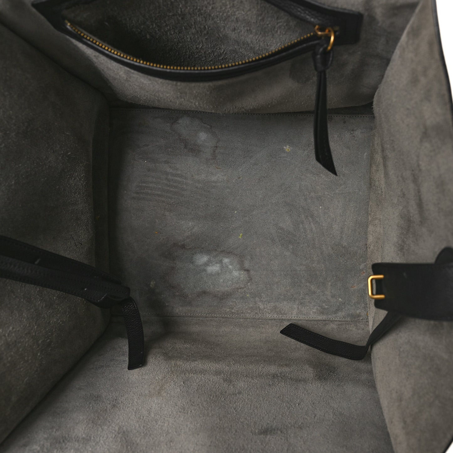 Supple Calfskin Medium Phantom Luggage Black