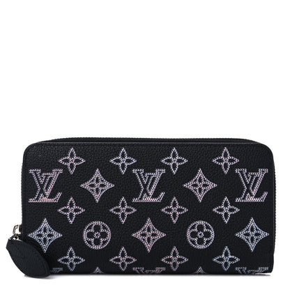 Louis Vuitton Mahina Flight Mode Zippy NM Wallet Black 1 of 10