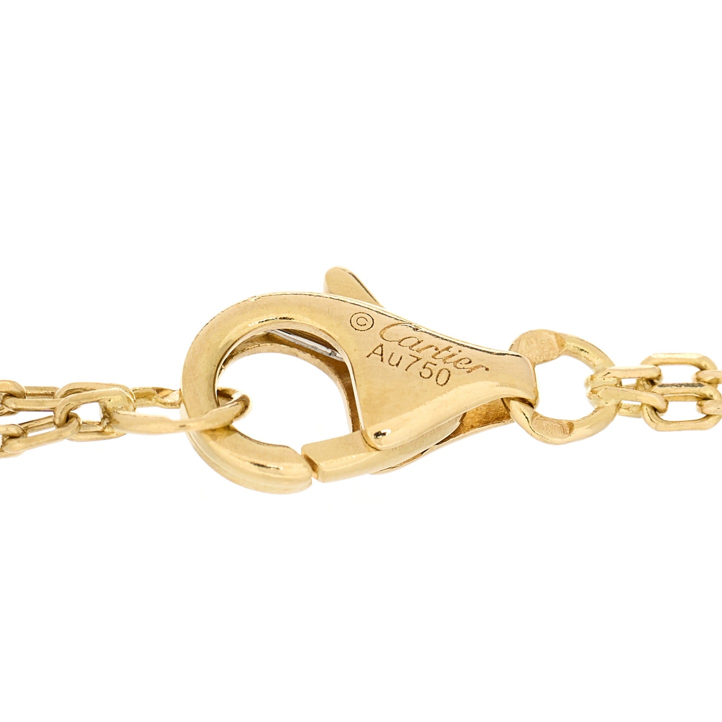 18K Yellow Gold Diamond Love Bracelet