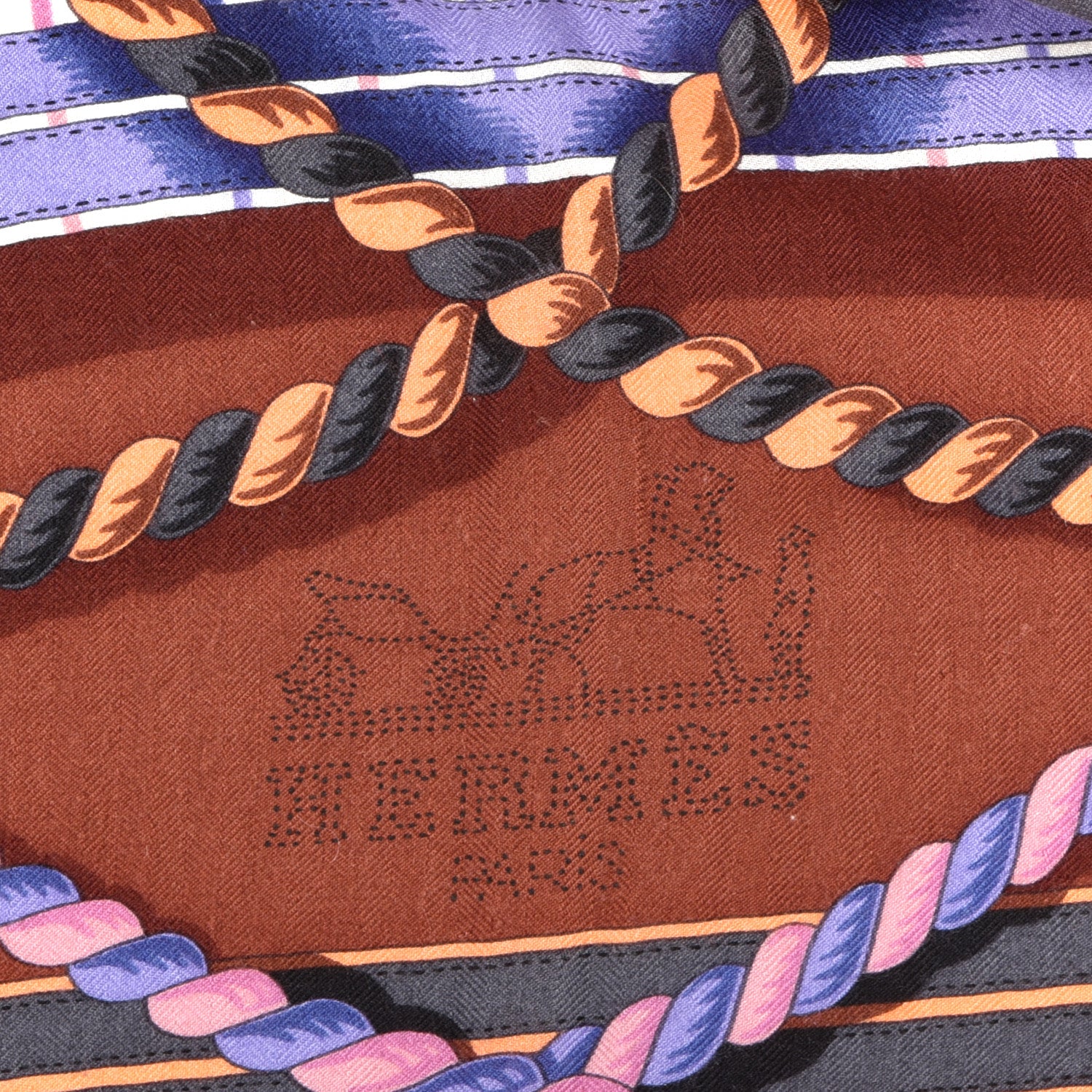 Hermes Cashmere Silk Grande Tenue Shawl 140 2 of 3