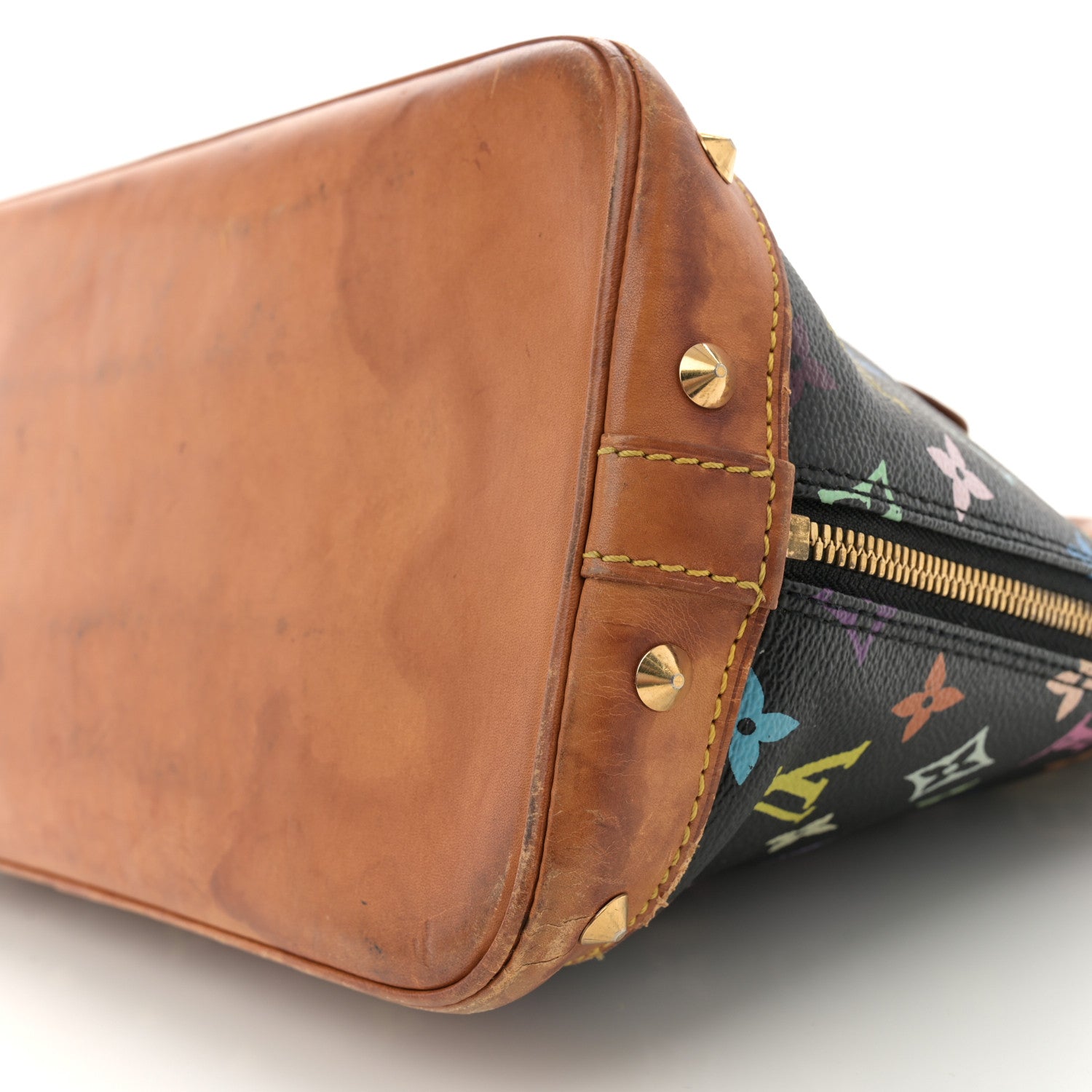 Louis Vuitton Monogram Multicolor Alma Black 10 of 16