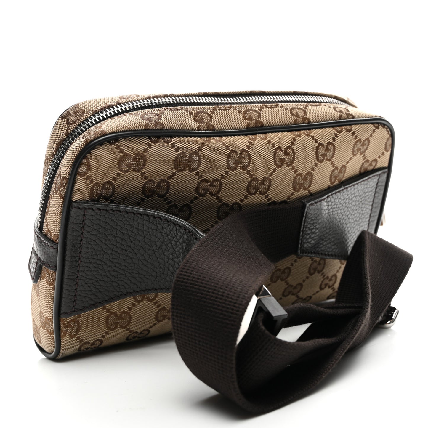 Monogram Belt Bag Dark Brown