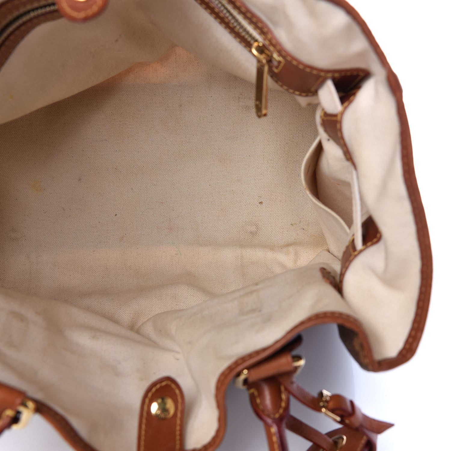 Louis Vuitton Monogram Rayures Tisse Sac GM Blue 7 of 12