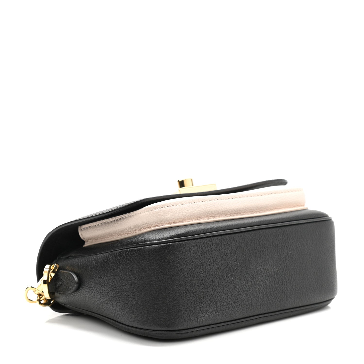 Louis Vuitton Grained Calfskin Lockme Tender Black 4 of 9