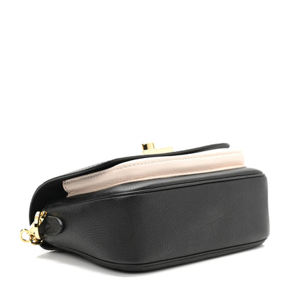 Louis Vuitton Grained Calfskin Lockme Tender Black 4 of 9