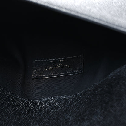 Saint Laurent Grain De Poudre Uptown Pouch Black 6 of 8