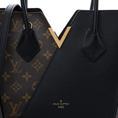 Louis Vuitton Calfskin Monogram Kimono Tote PM Black 11 of 11