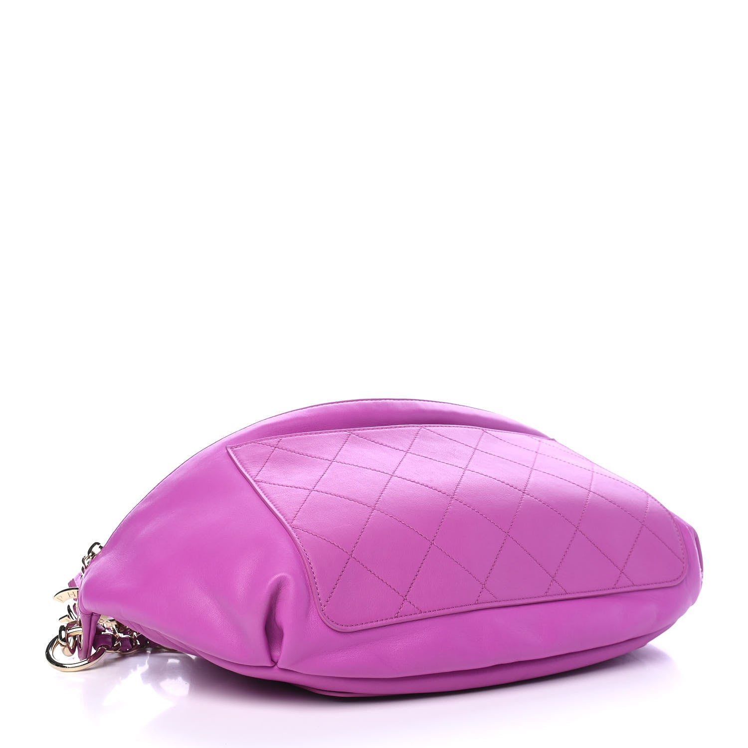 Chanel X PHARRELL WILLIAMS Lambskin Oversized Waist Belt Bag Fuchsia 4 of 9