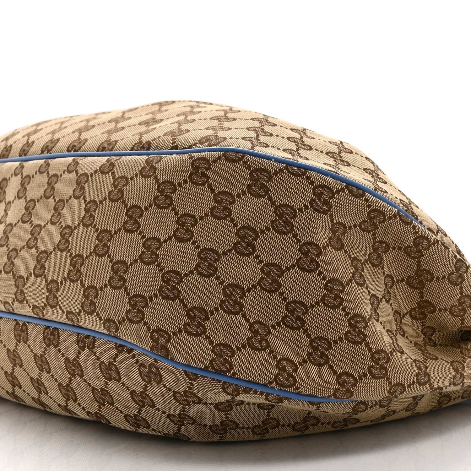 Gucci Monogram Medium Sukey Hobo Blue 11 of 11