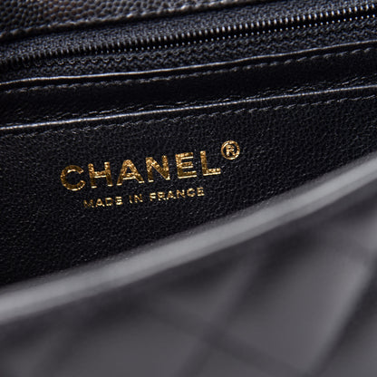 Chanel Caviar Quilted Mini Rectangular Flap Black 8 of 10