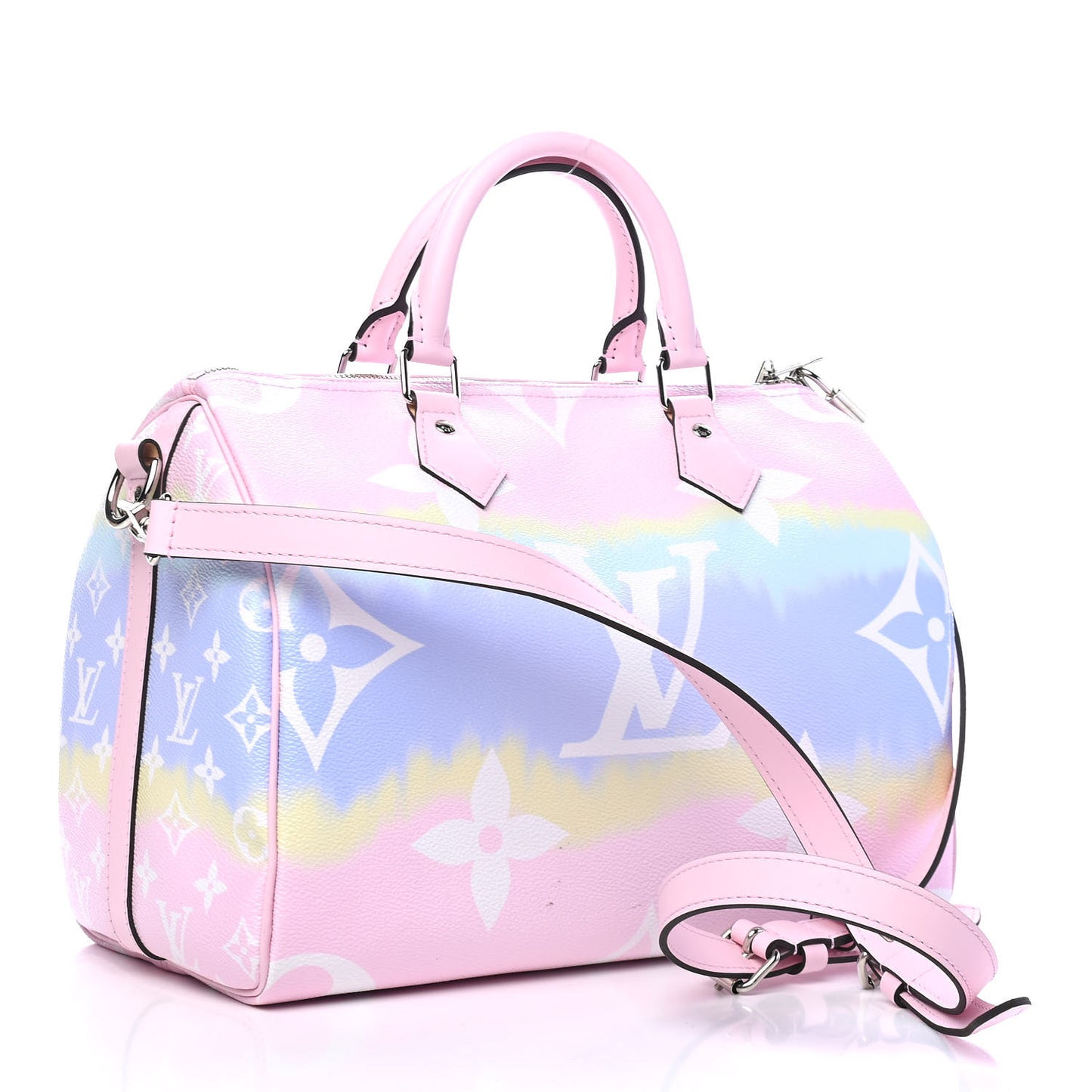 Monogram Escale Speedy Bandouliere 30 Pastel