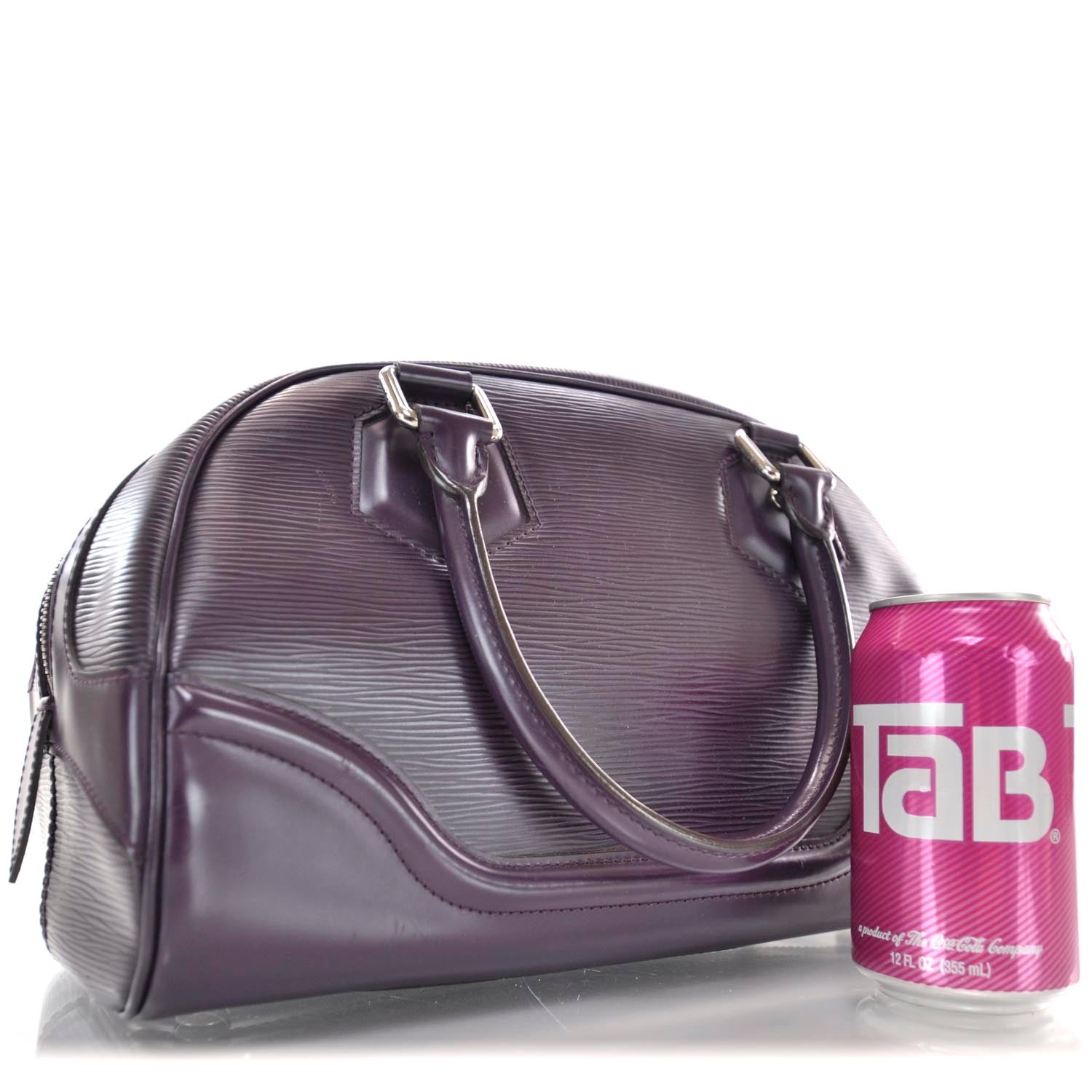 Louis Vuitton Epi Bowling Montaigne PM Cassis 3 of 10