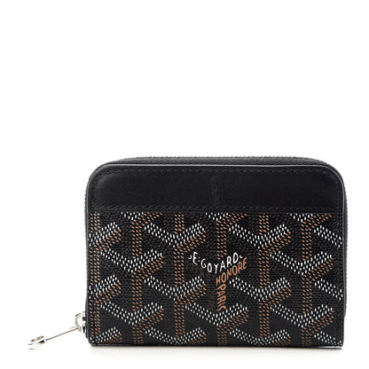 Goyard Goyardine Matignon PM Wallet Black 1 of 7