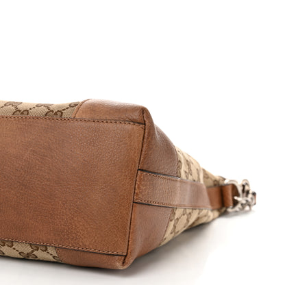 Gucci Monogram Old Libeccio Small Miss GG Hobo Beige Ebony Light Brown 10 of 10