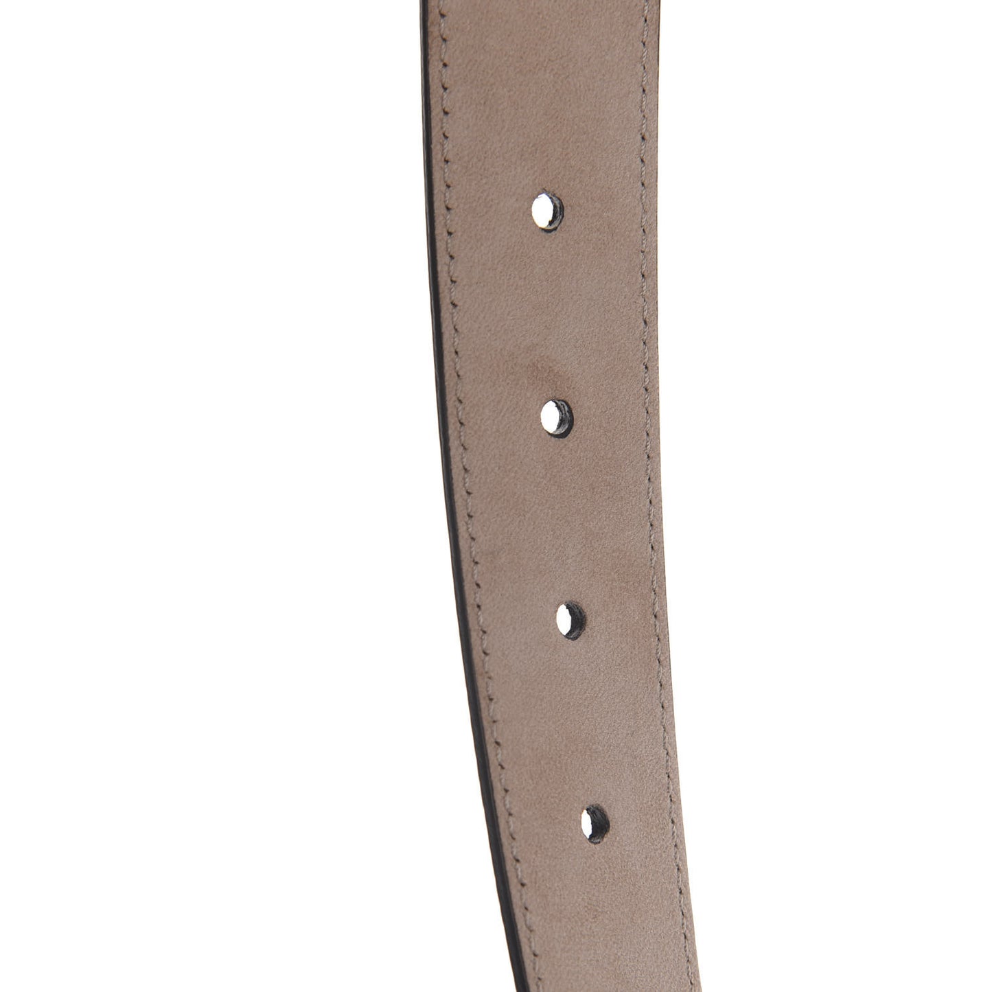 Textured Dollar Calfskin 30mm Belt 95 38 Black
