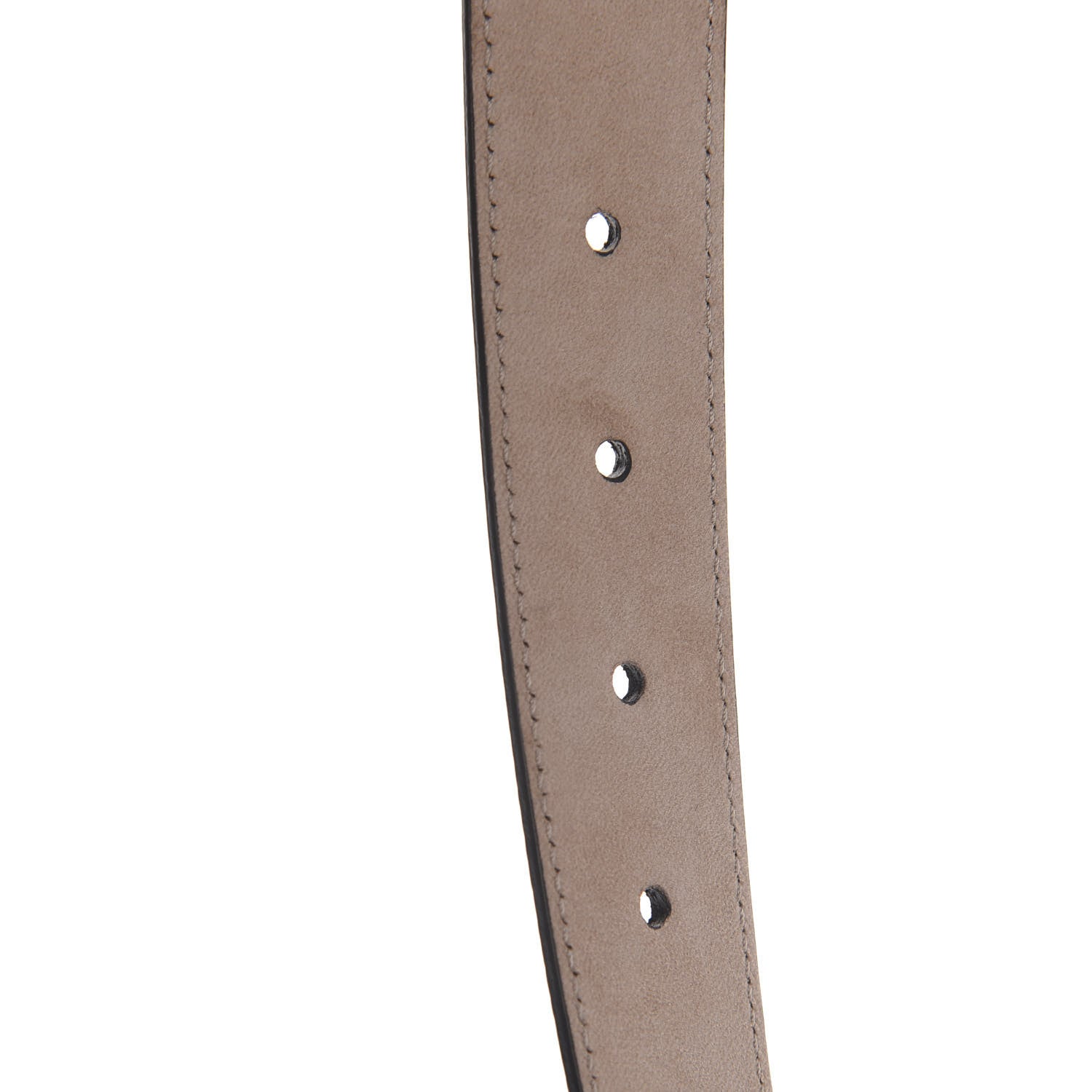 Gucci Textured Dollar Calfskin 30mm Belt 95 38 Black 5 of 6