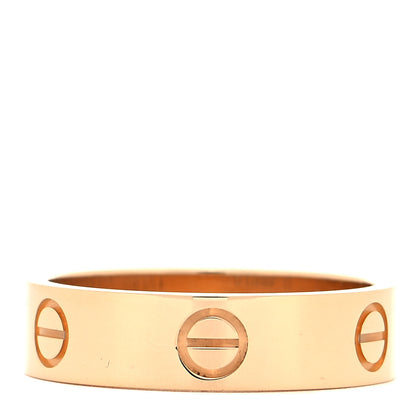 Cartier 18K Yellow Gold 5.5mm LOVE Ring 59 8.75 1 of 5