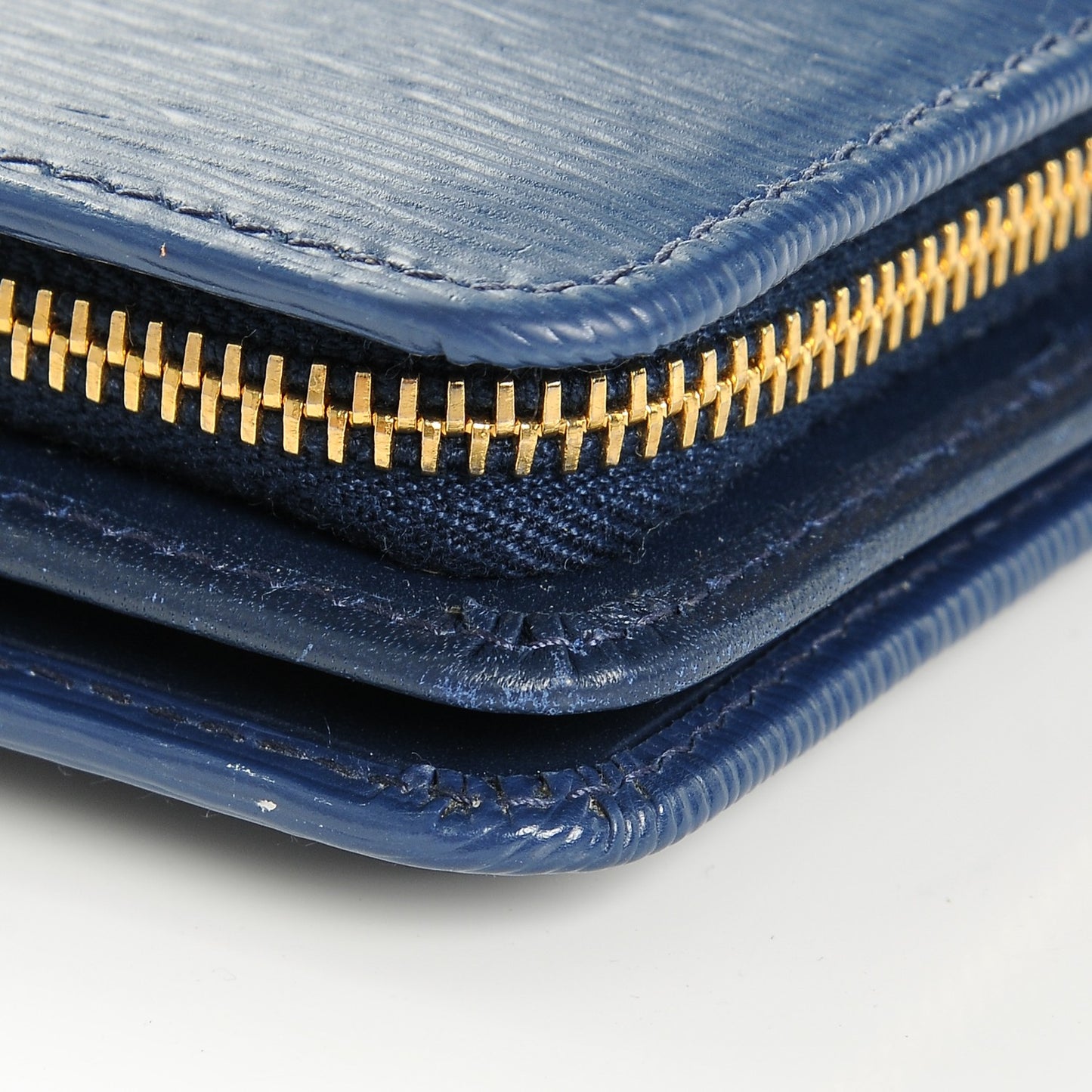 Vitello Move Metal Compact Wallet Cobalto