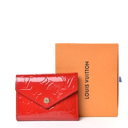 Louis Vuitton Vernis Victorine Wallet Cherry 10 of 10