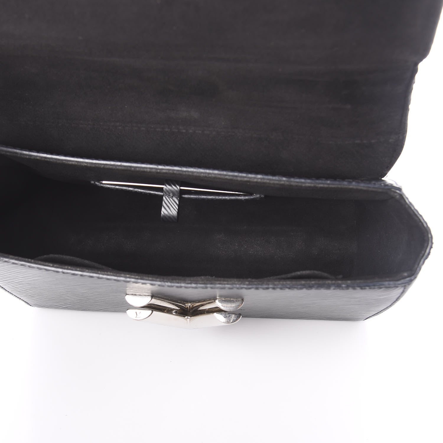 Louis Vuitton Epi Twist Shoulder Bag MM Black 6 of 10