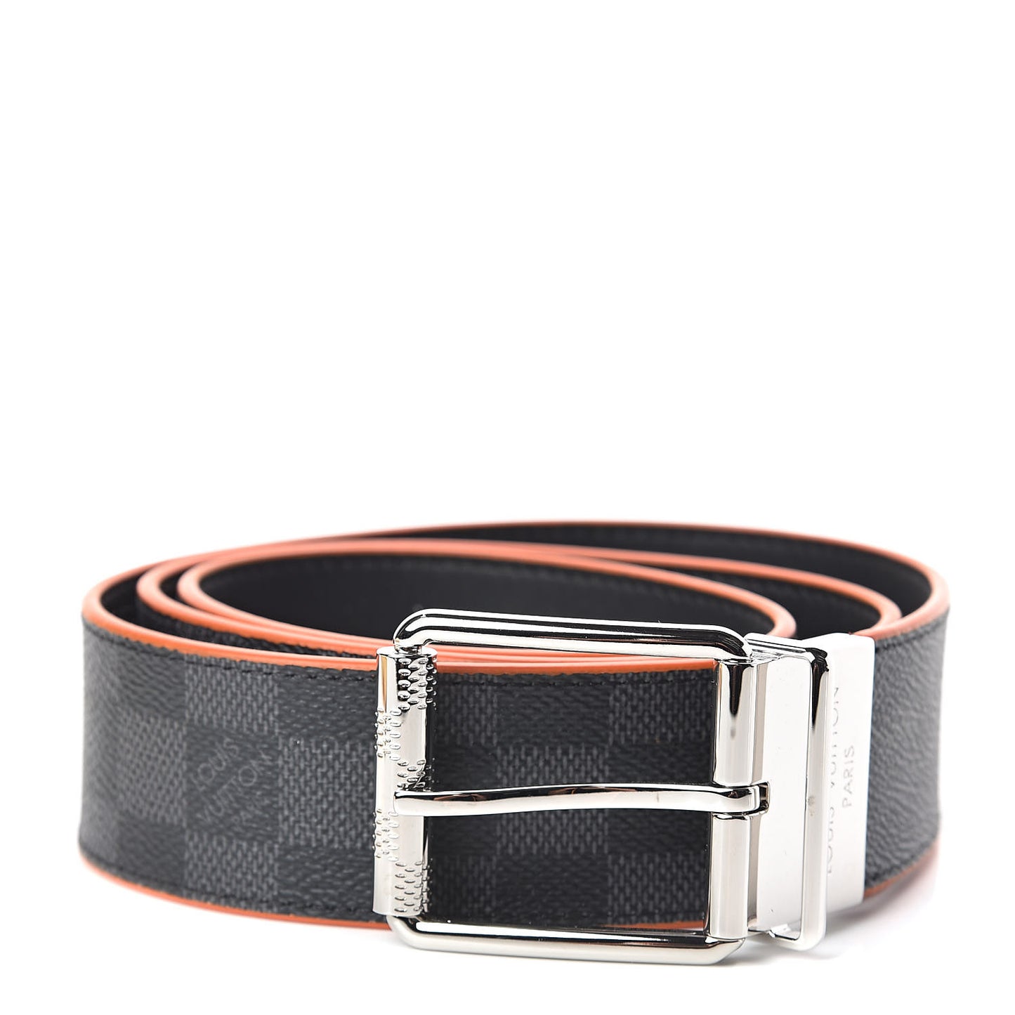 Damier Graphite Calfskin 40mm Belt 95 38