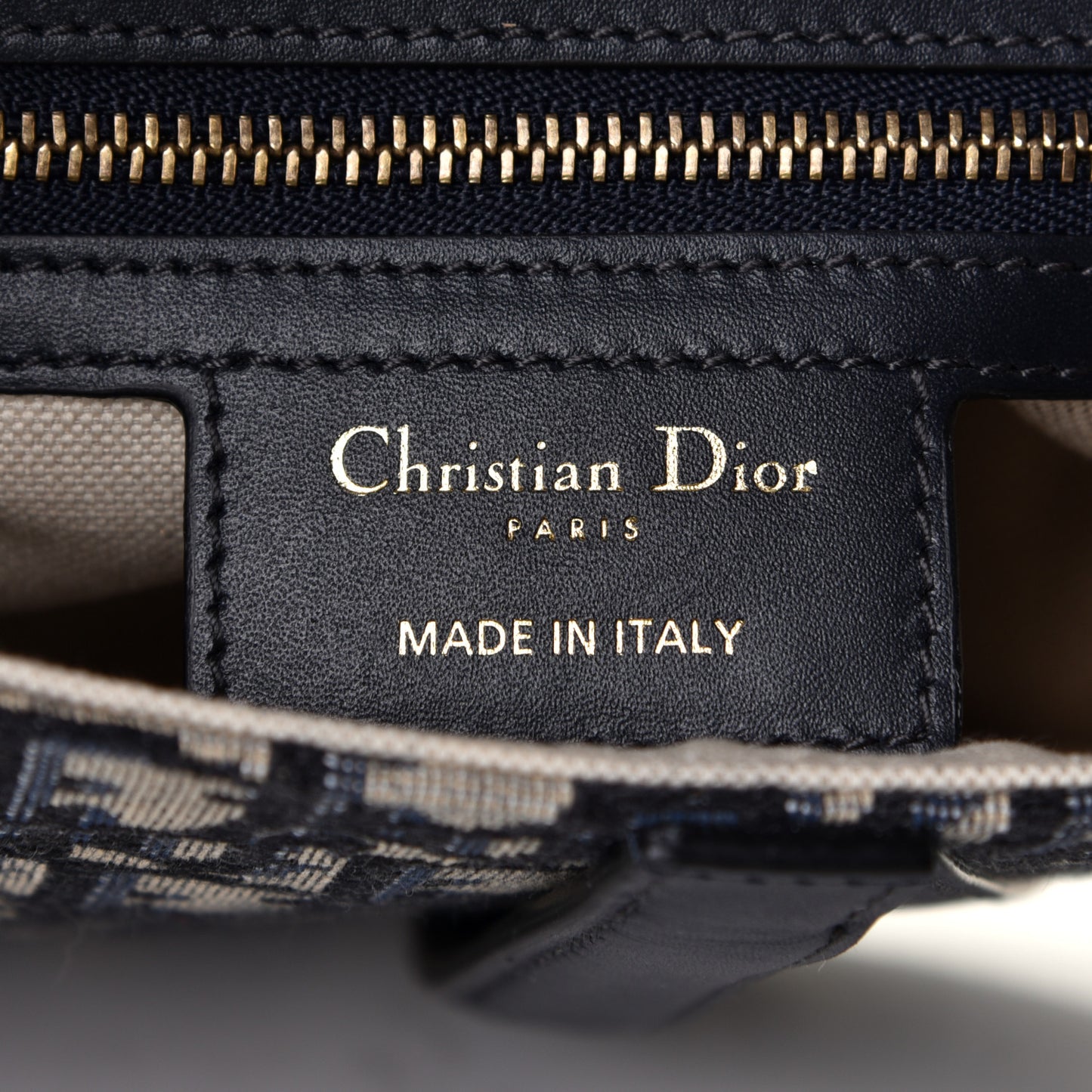 Oblique Saddle Bag Blue