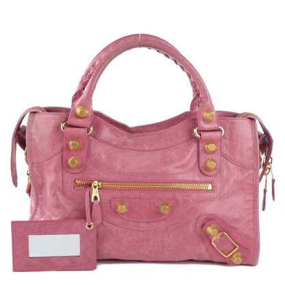 Balenciaga Agneau Giant 21 Gold Hardware City Framboise 1 of 10