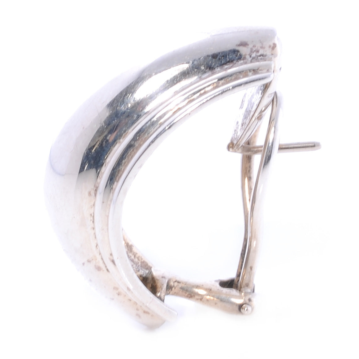 Tiffany Sterling Silver Paloma Picasso Vendome Earrings 5 of 7