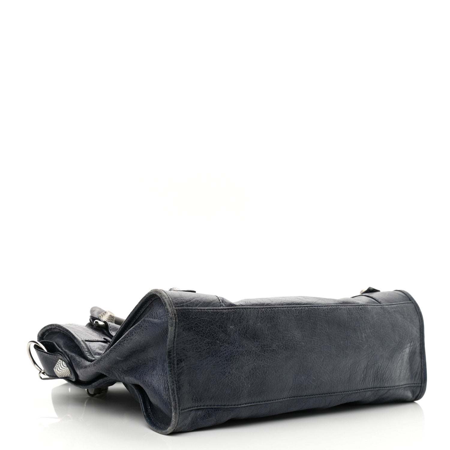 Balenciaga Agneau Giant 21 Silver Hardware City Bleu Roi 4 of 12