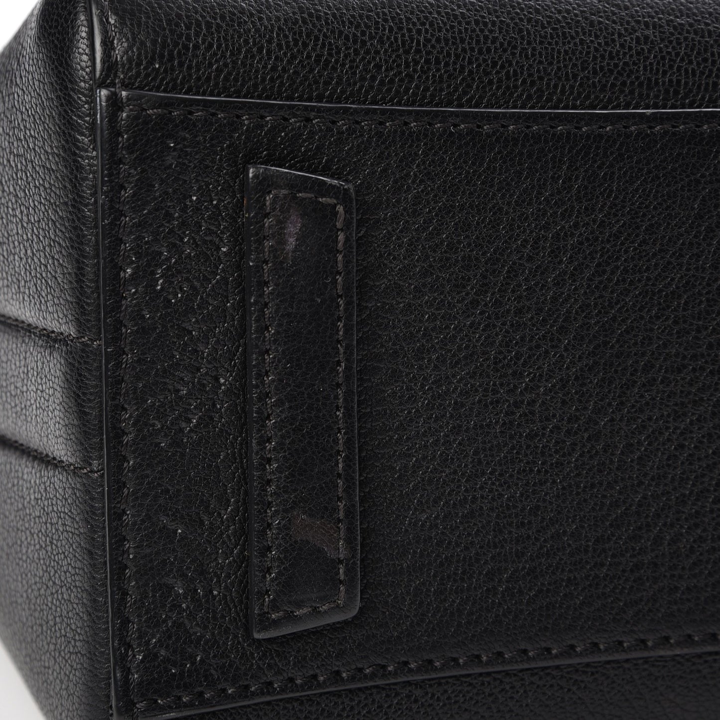 Sugar Goatskin Mini Antigona Black