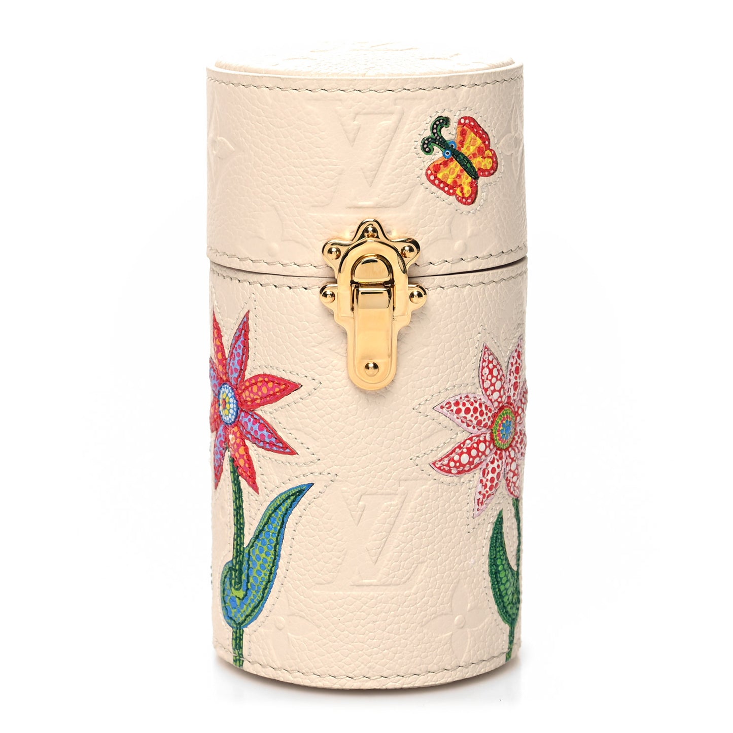LV X YK Empreinte Flowers 100ML Travel Case Multicolor