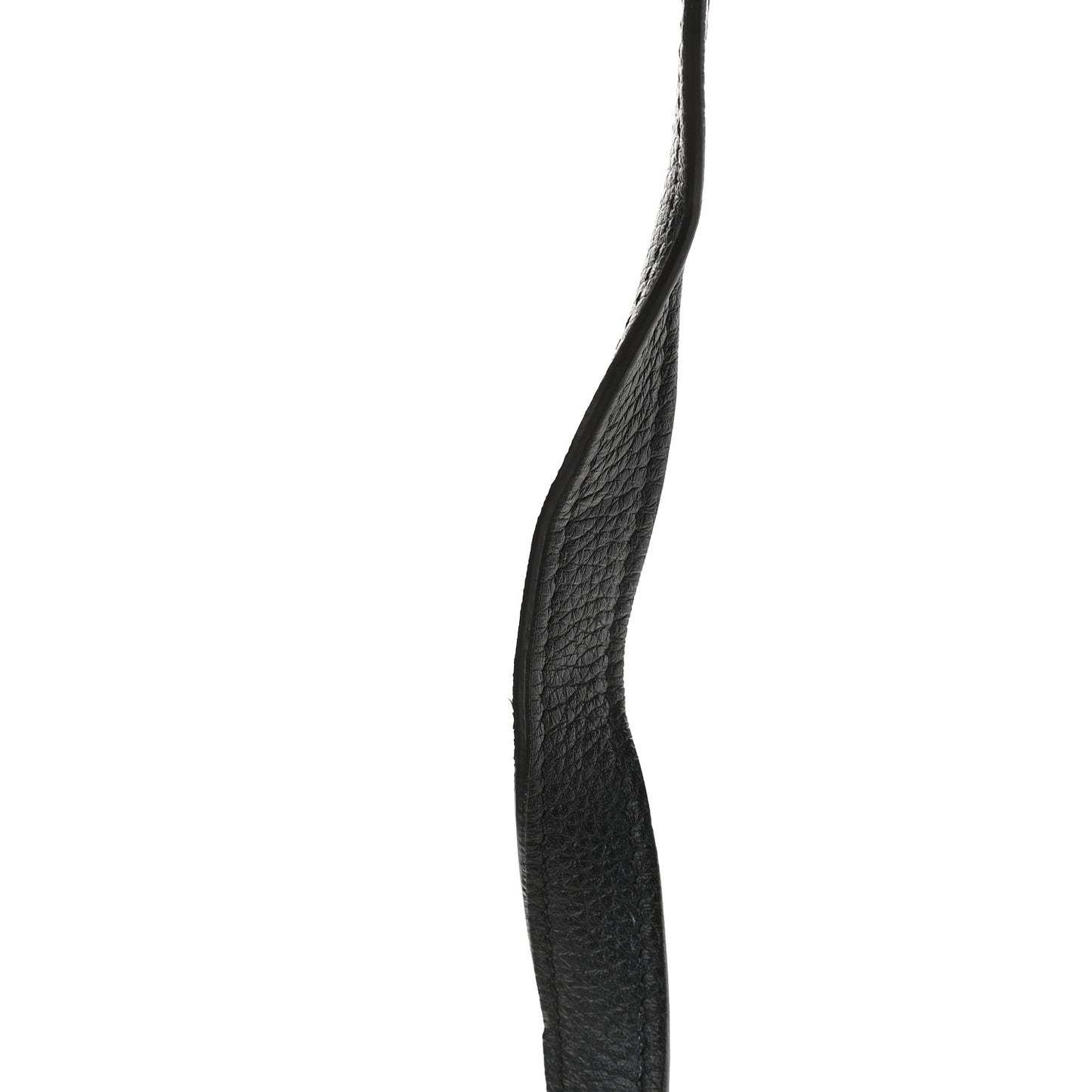Drummed Calfskin Nano Luggage Black